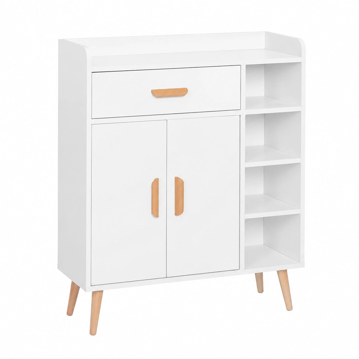Aparador Buffet Multiusos para Comedor y Baño 80x29.5x96cm