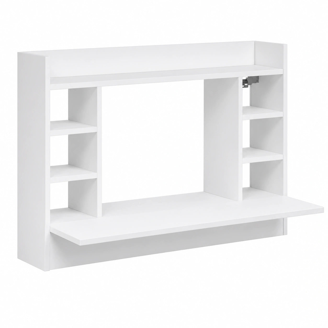 Mesa de Pared Blanca de Madera Ingenieril 105x48x75 cm