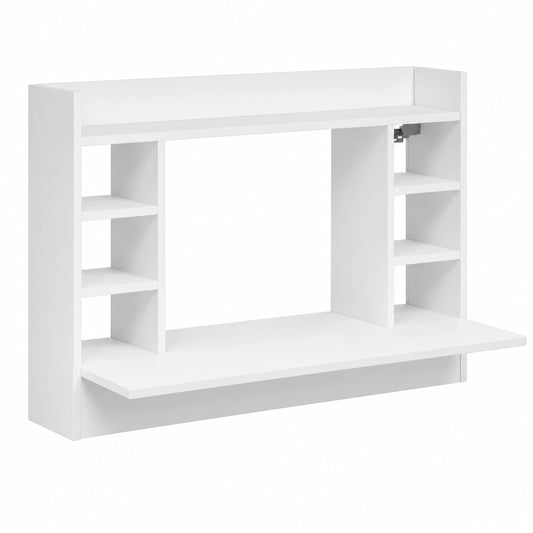 Mesa de Pared Blanca de Madera Ingenieril 105x48x75 cm