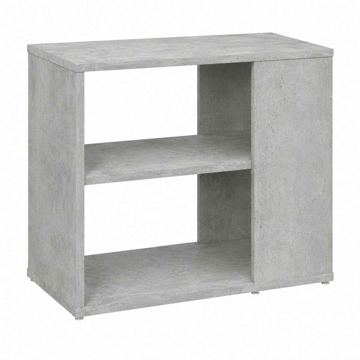 Aparador Moderno para Salón en Gris Hormigón 60x30x50 cm