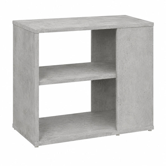 Aparador Moderno para Salón en Gris Hormigón 60x30x50 cm