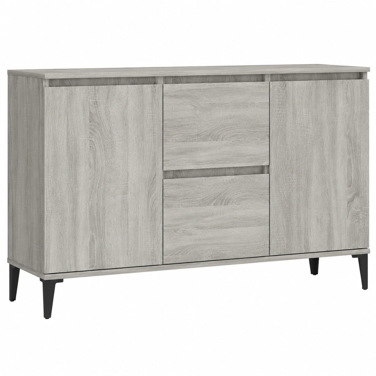 vidaXL Mueble Auxiliar de Entrada en Madera Gris 102x35x70 cm