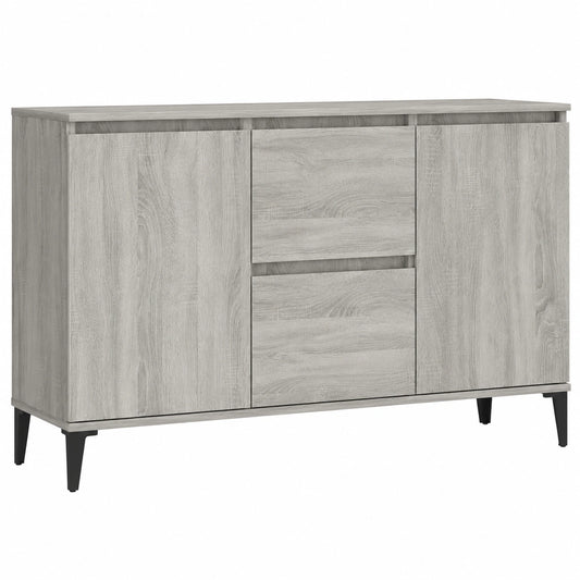 vidaXL Mueble Auxiliar de Entrada en Madera Gris 102x35x70 cm